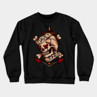 OldSalt American Traditional Davey Jones Nautical Skull Crewneck Sweatshirt